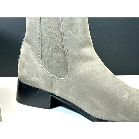 Lane Bryant Elastic Ankle Boots 11W Tan - Picture 5 of 16